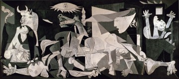 抽象的かつ装飾的 Painting - ゲルニカ 1937 キュビスト